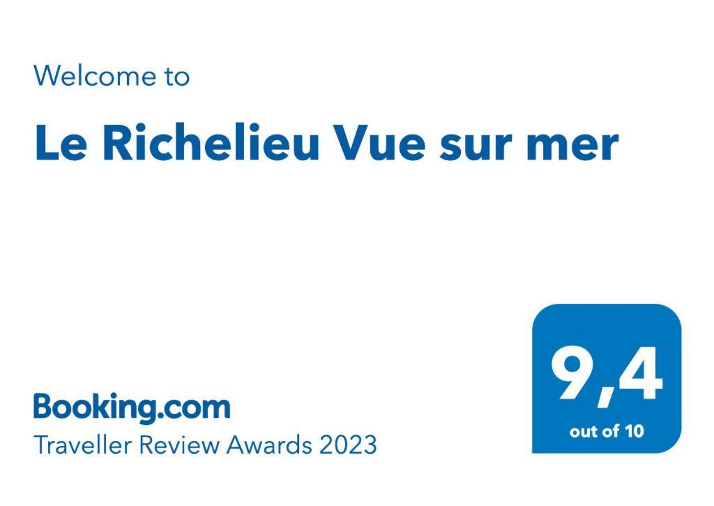 拉罗歇尔Le Richelieu Vue Sur Mer公寓 外观 照片
